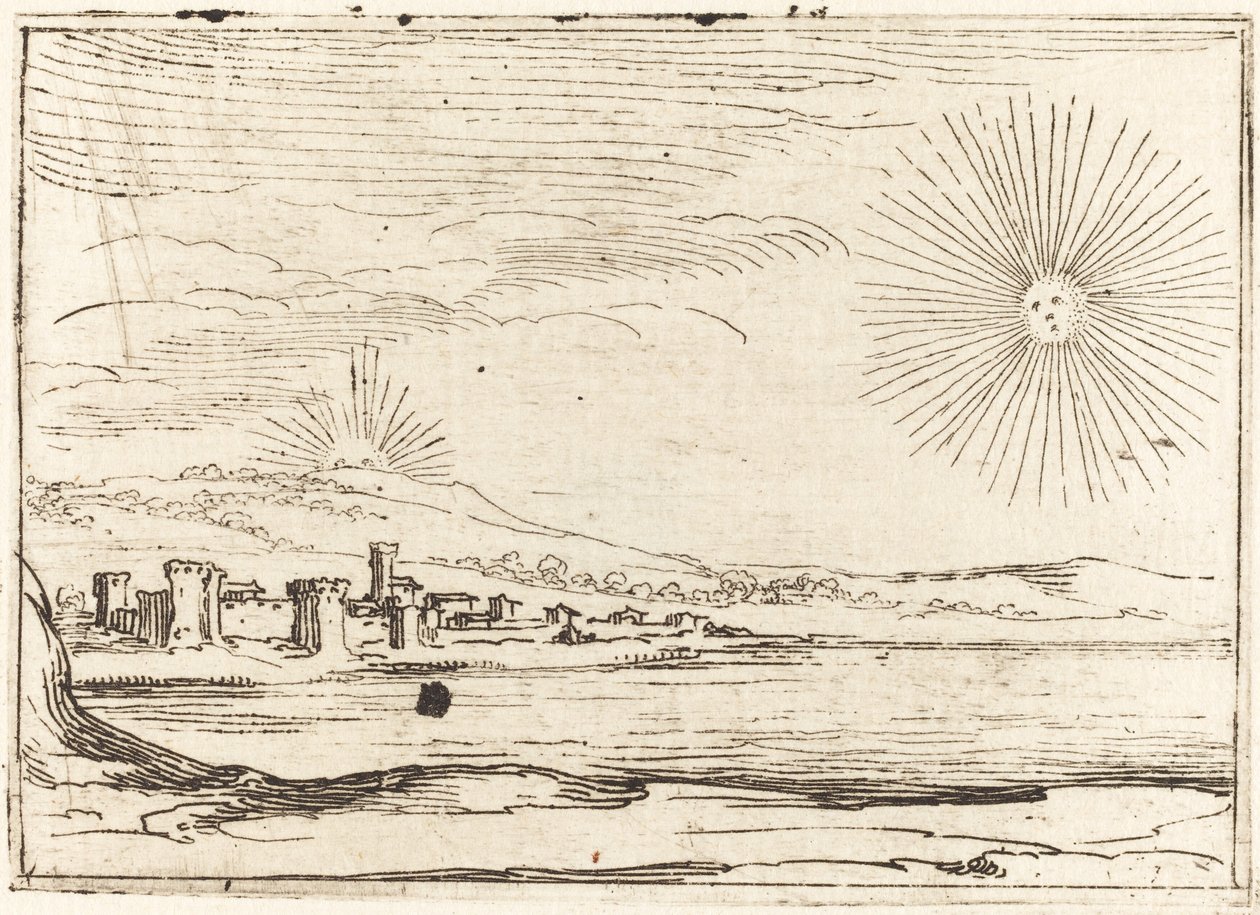 Sonnenaufgang von Jacques Callot