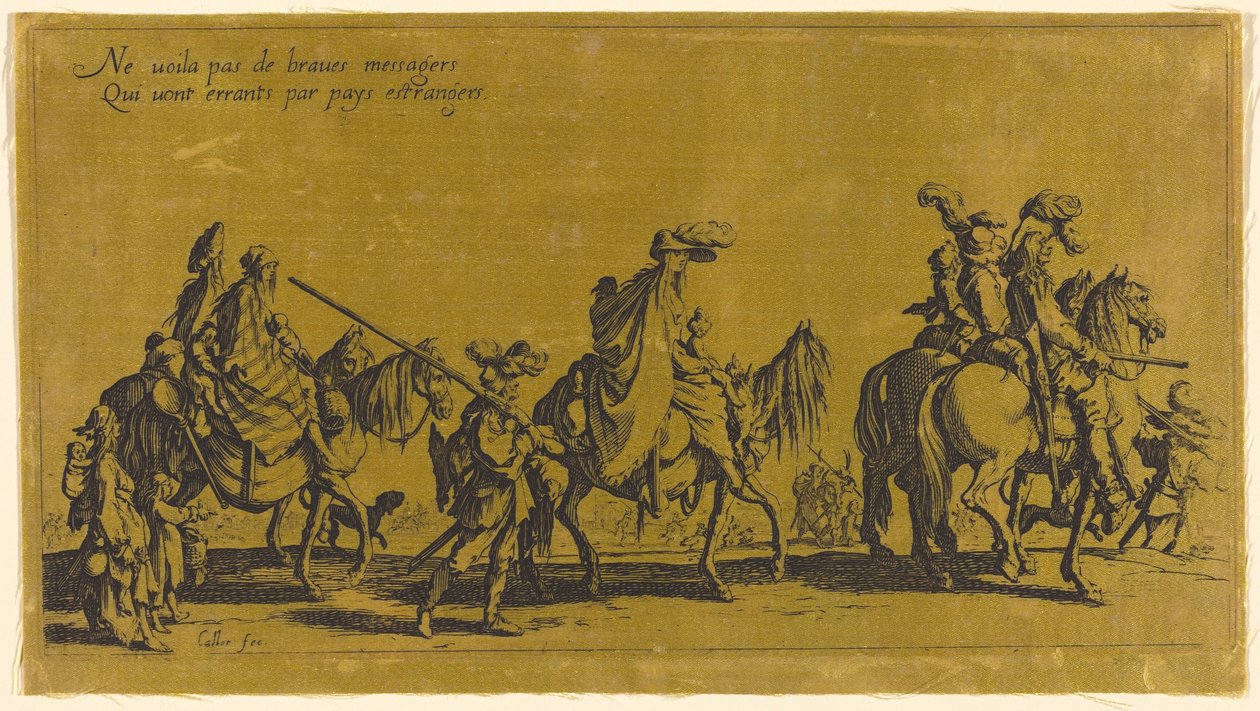 Die Bohemiens marschieren: Die Vorhut von Jacques Callot