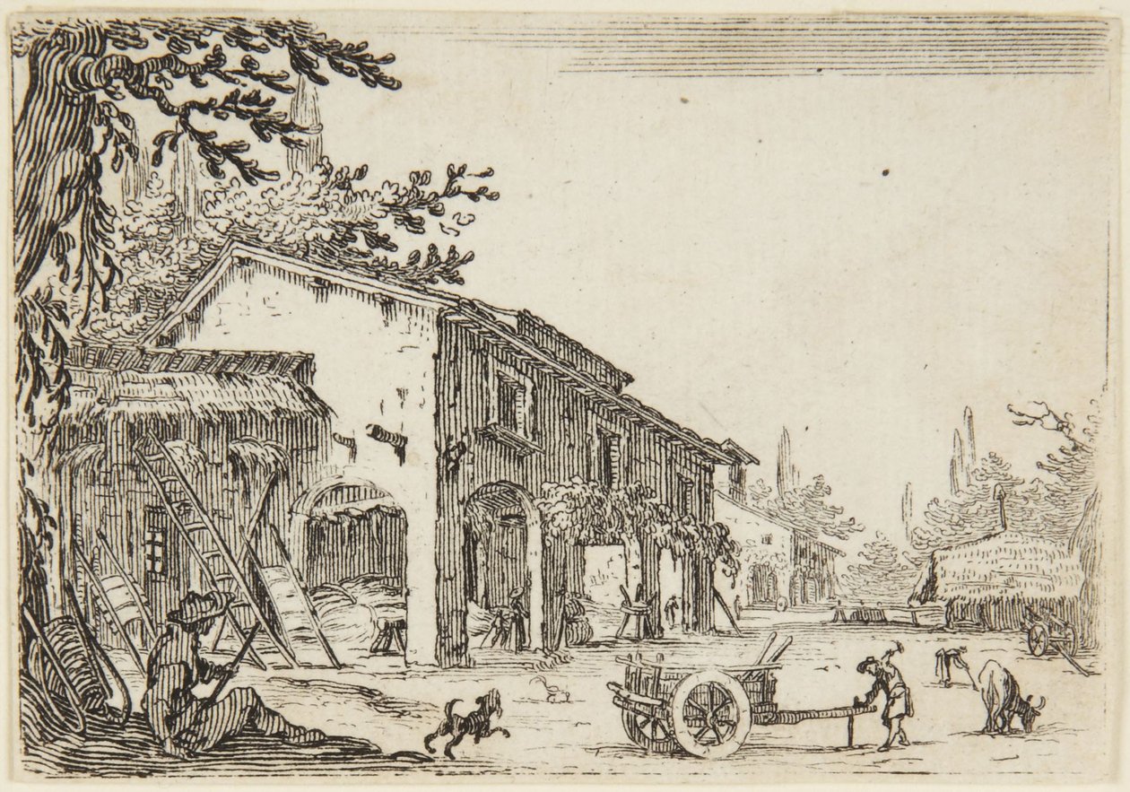 Der Bauernhof von Jacques Callot