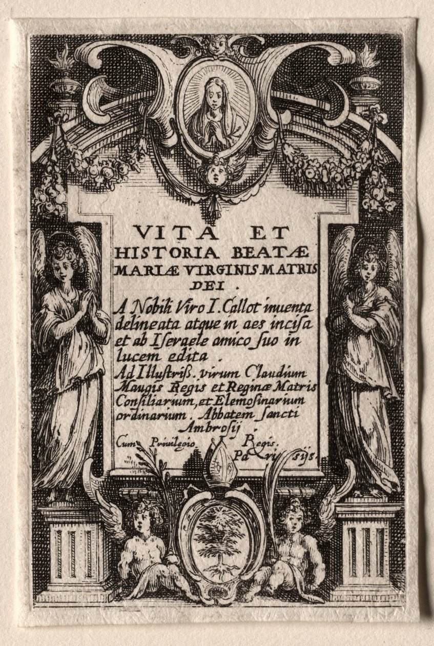 Das Leben der Jungfrau von Jacques Callot