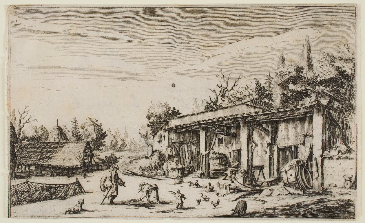 Der kleine Bauernhof von Jacques Callot
