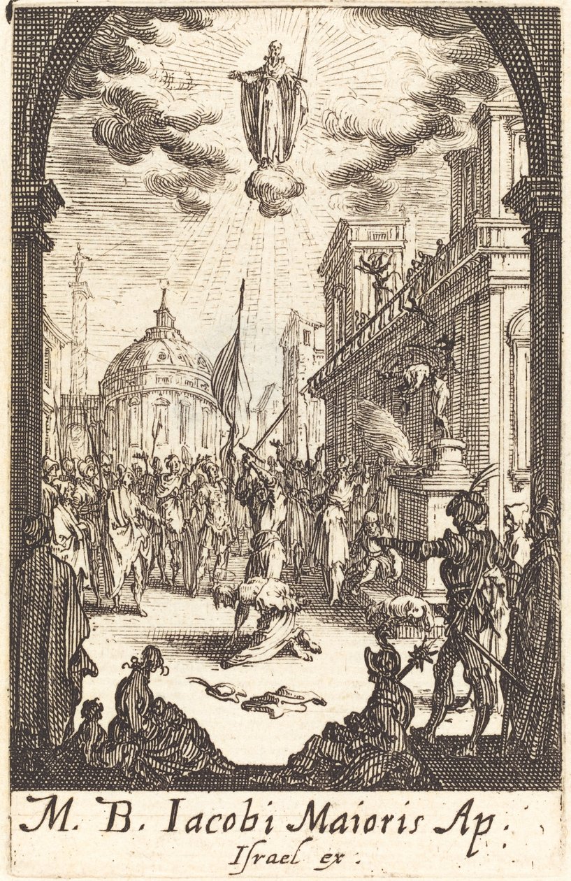 Das Martyrium des Heiligen Jakobus Major von Jacques Callot
