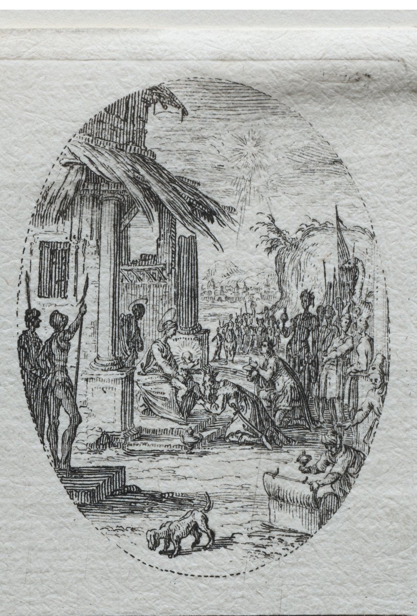 Die Geheimnisse der Passion: Die Anbetung der Könige von Jacques Callot