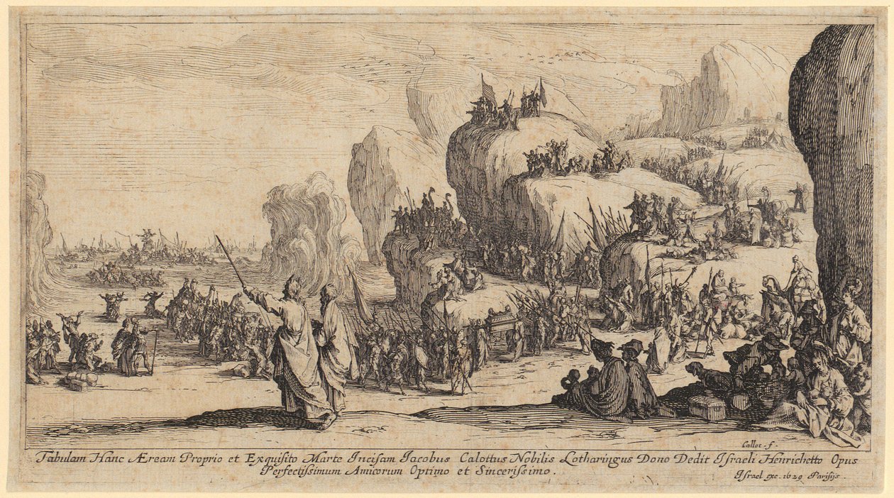 Truppen verlassen ihre Schiffe von Jacques Callot