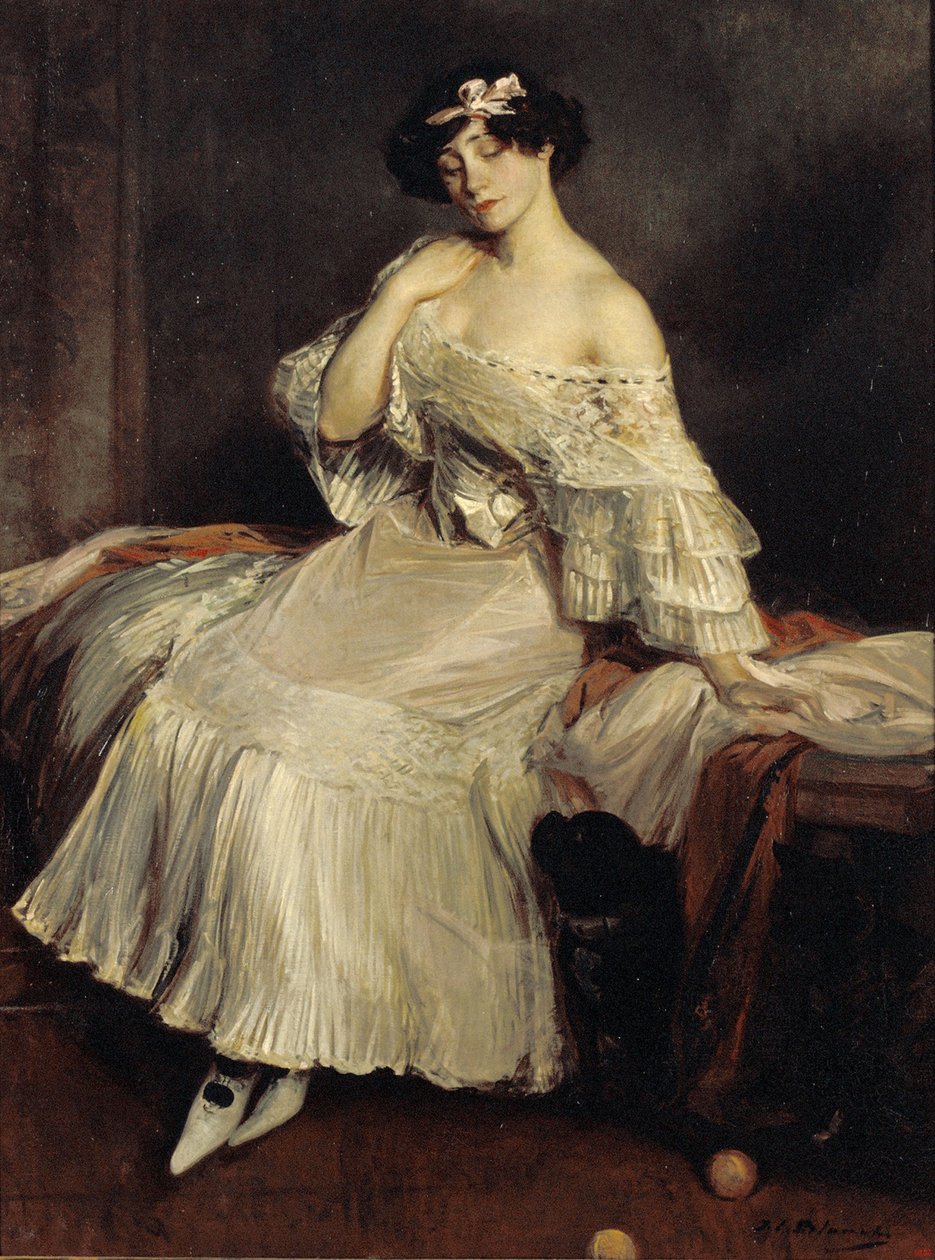 Porträt von Colette 1873-1954, ca. 1905 von Jacques Emile Blanche