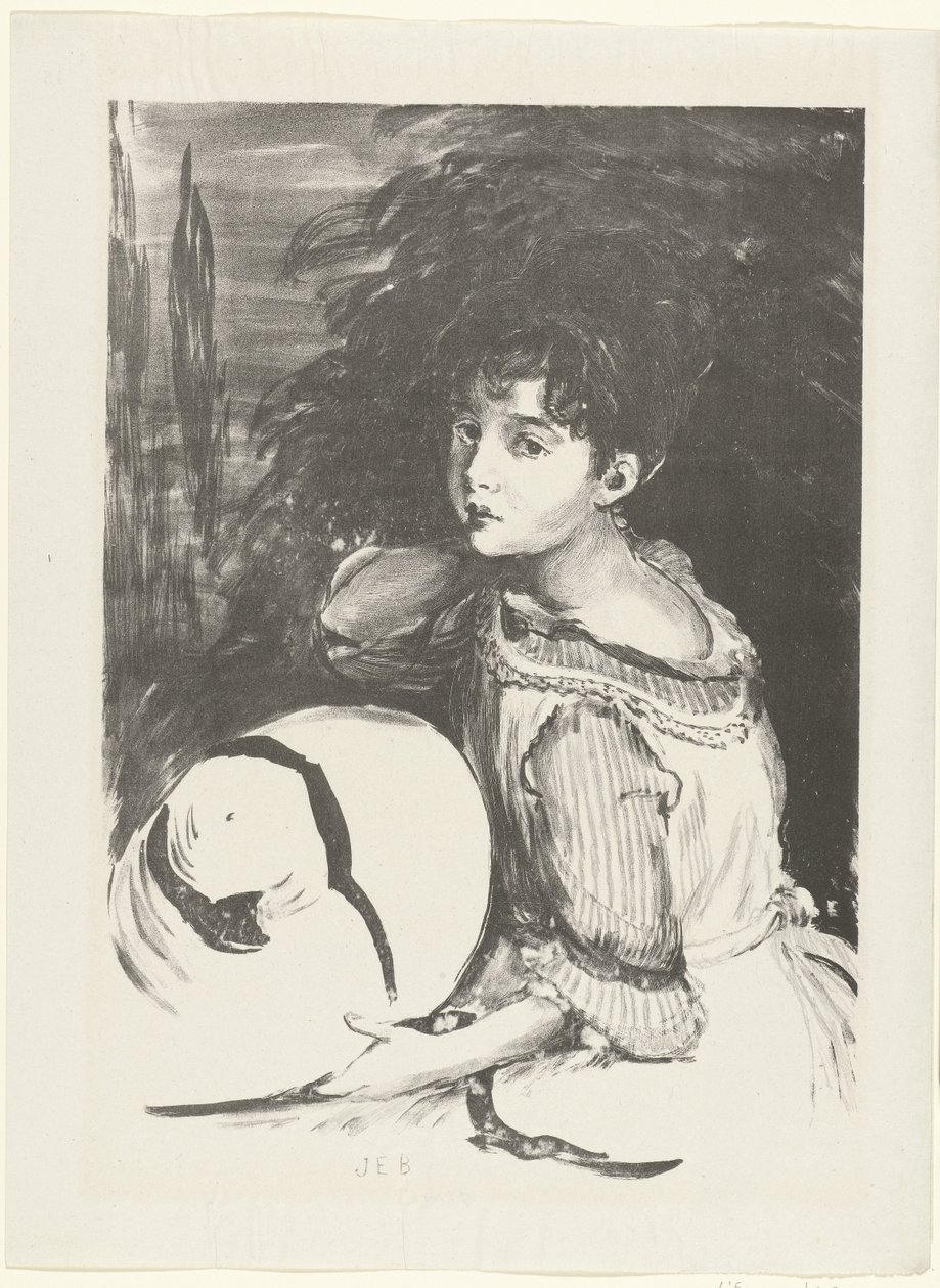 Porträt von Wanda Zielimska, bekannt als Pouponne von Jacques Emile Blanche