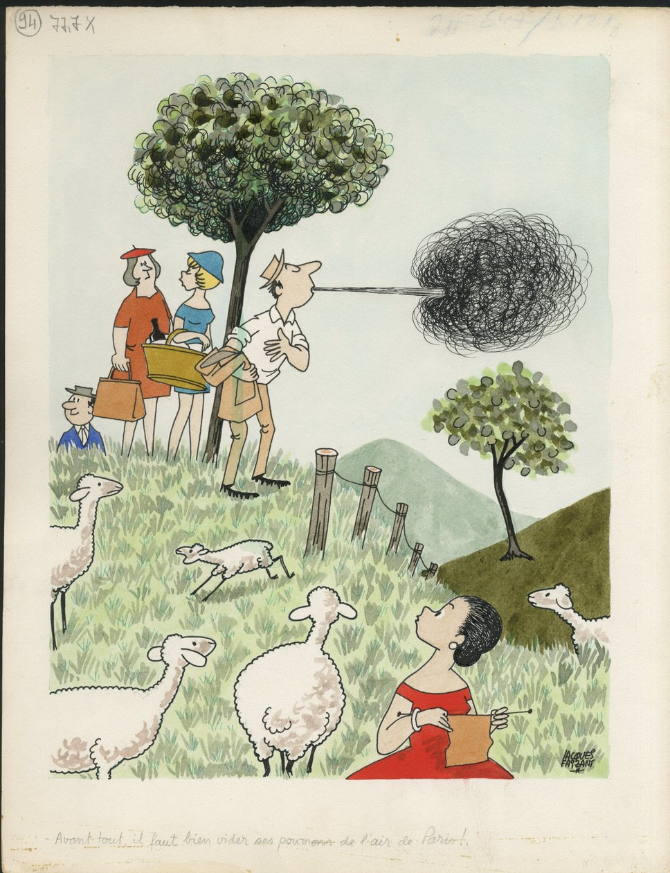 Jours de France, Satirique en Couleurs von Jacques Faizant