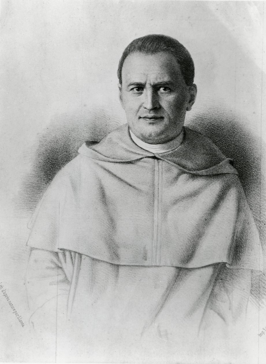 Henri-Dominique Lacordaire von Jacques Francois Gauderique Llanta