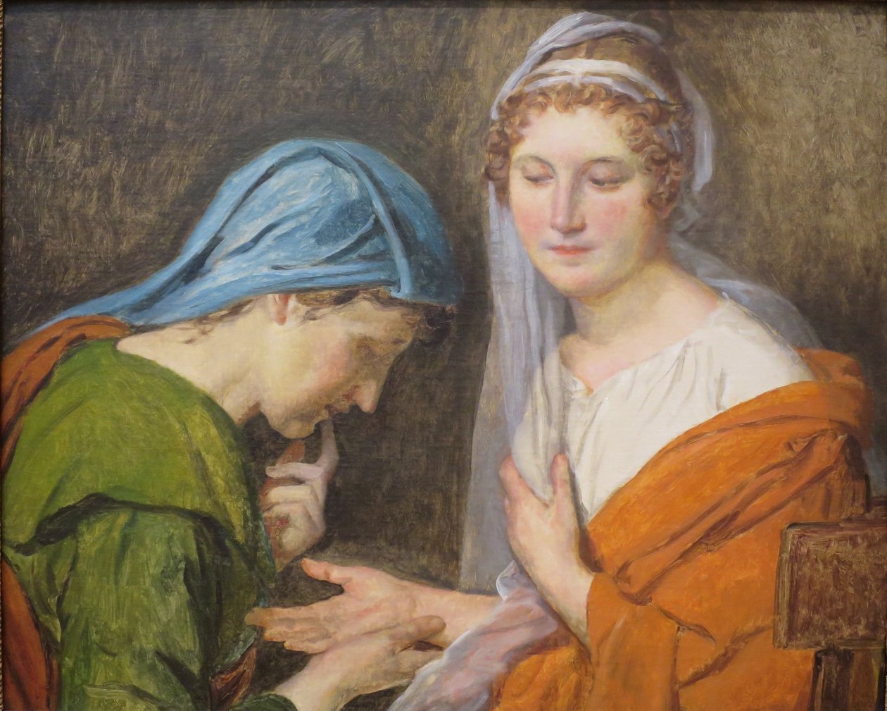 Die Wahrsagerin von Jacques Louis David