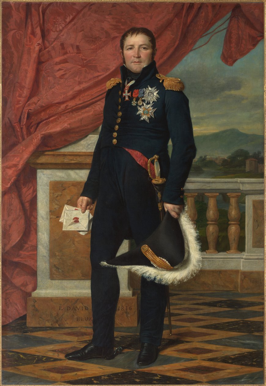 General Étienne-Maurice Gérard (1773–1852) von Jacques Louis David