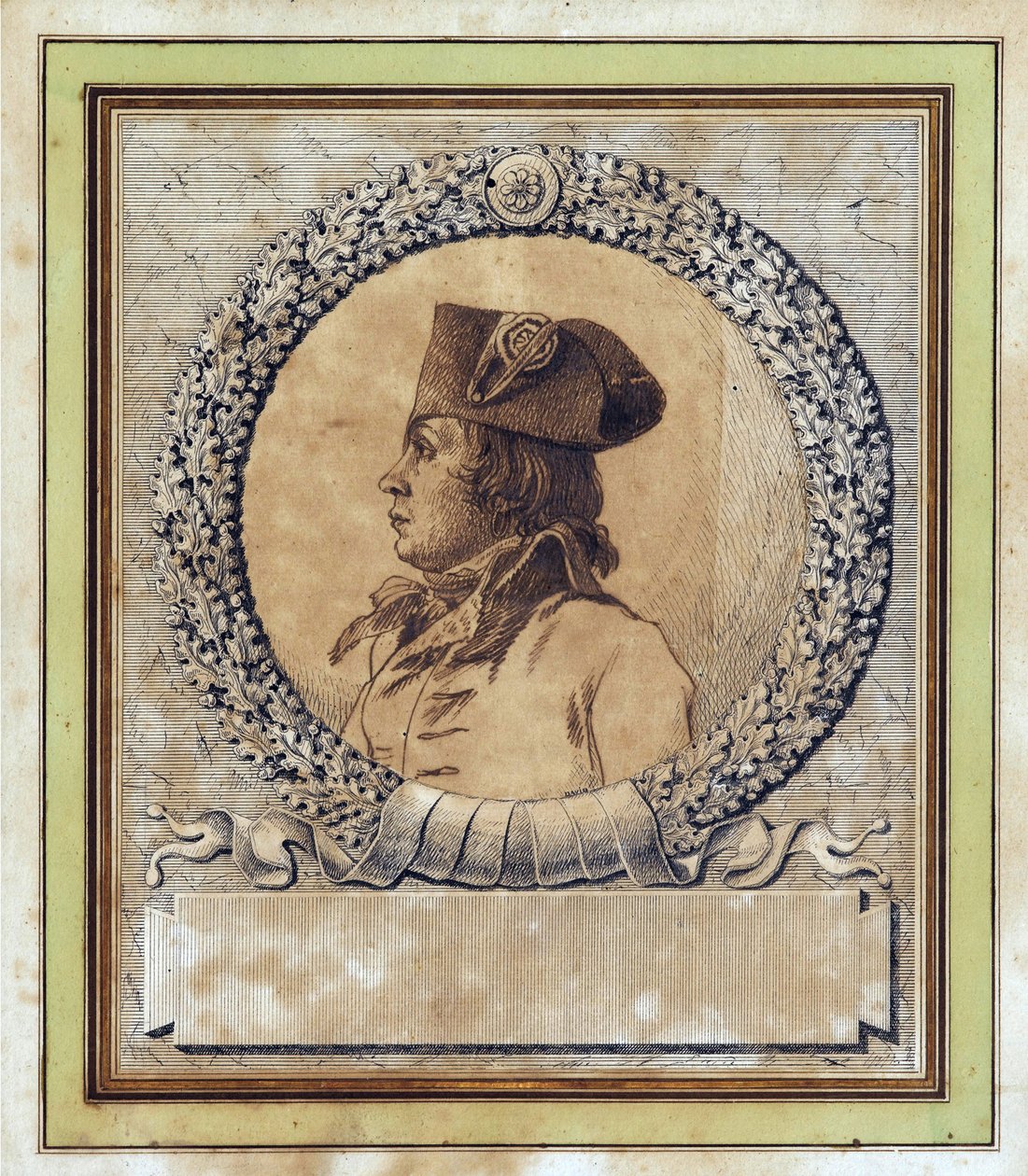 Philippe François Joseph Le Bas - Porträt von Philippe-François-Joseph Le Bas (1764-1794) von Jacques Louis David (1748-1825) von Jacques Louis David