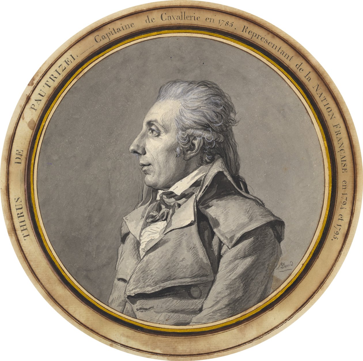Thirius de Pautrizel von Jacques Louis David