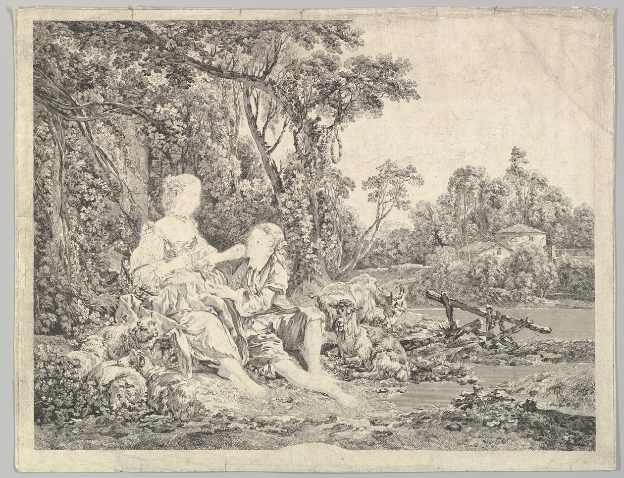 Denken sie an die Traube, 18. Jahrhundert von Jacques Philippe Le Bas