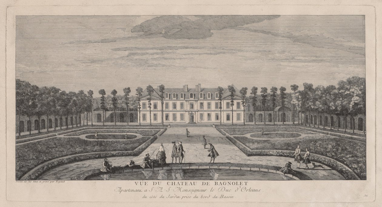 Schloss Bagnolet von Jacques Rigaud