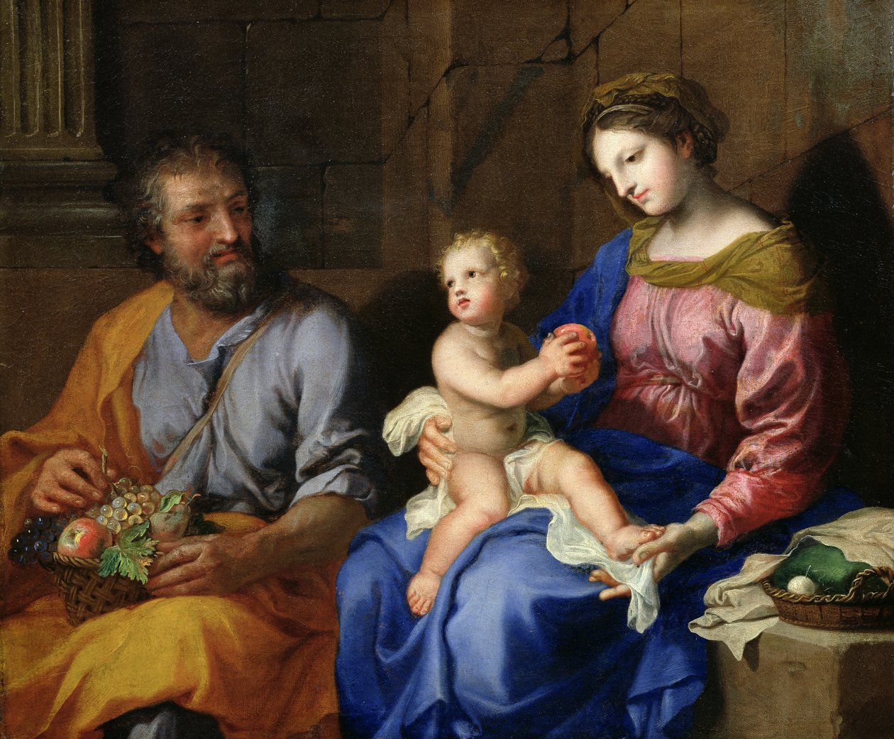 Die Heilige Familie von Jacques Stella