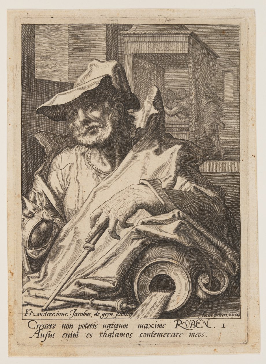 Ruben, aus Die zwölf Söhne Jakobs von Jacques de Gheyn II