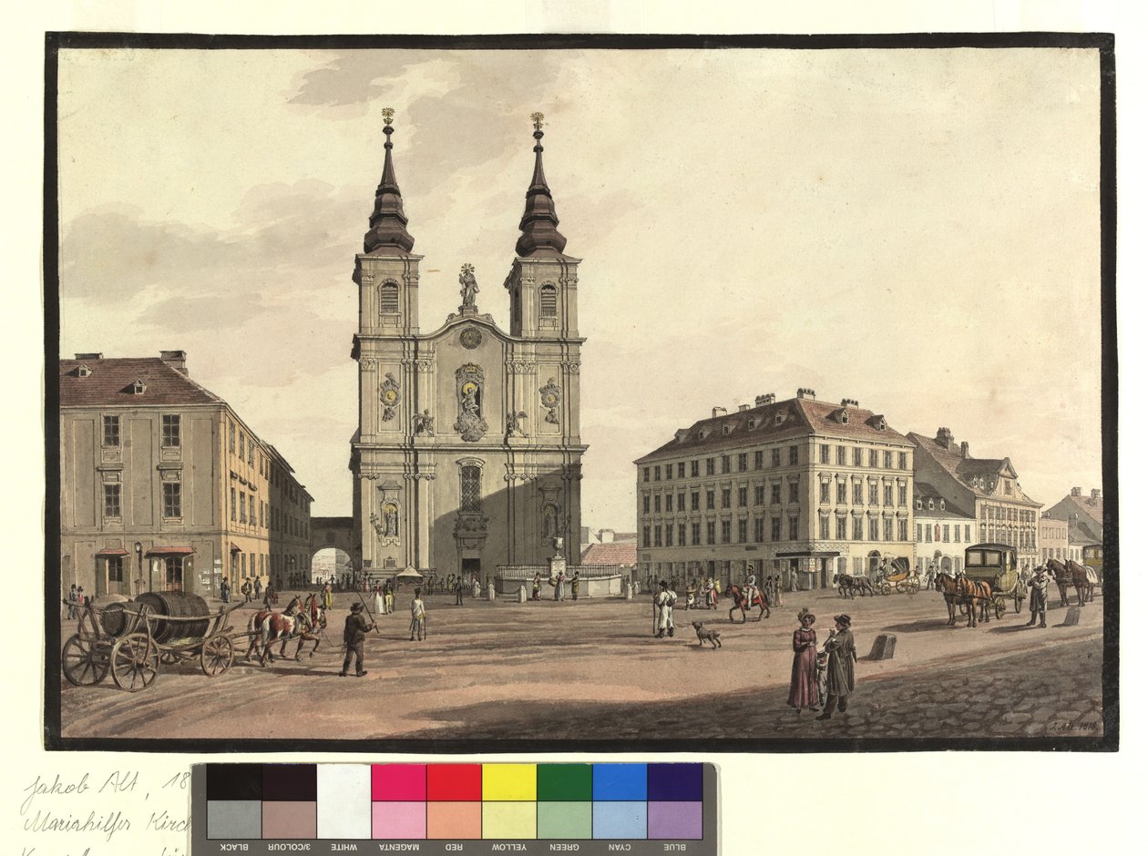 Pfarrkirche Mariahilf von Jakob Alt