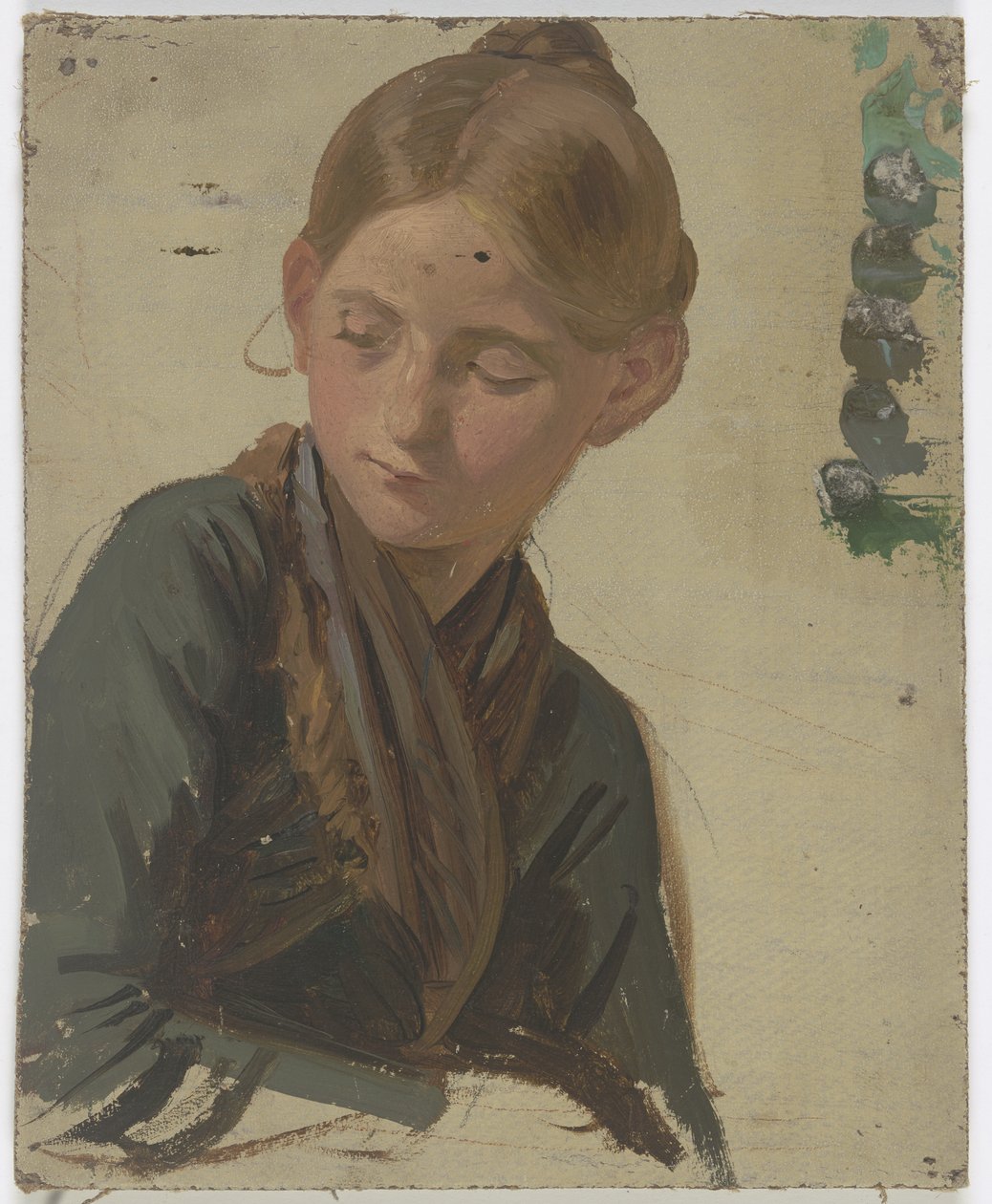 Kleine Bäuerin von Jakob Becker