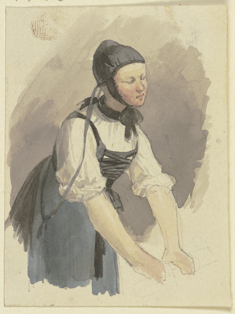 Frau, die greift von Jakob Becker
