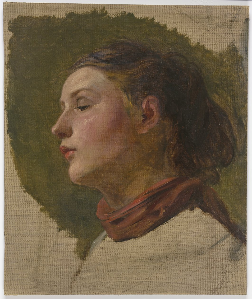 Junge Frau von Jakob Becker
