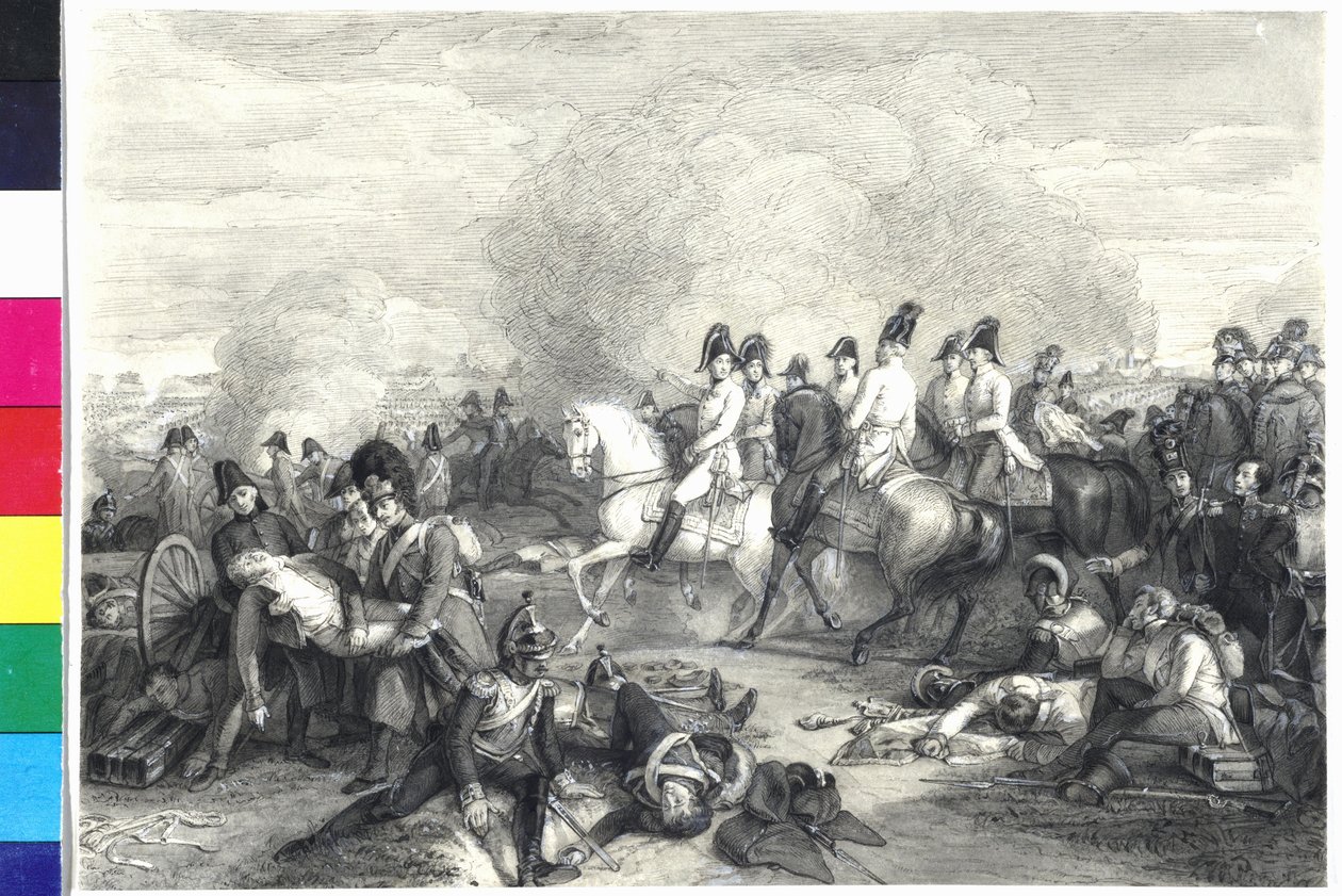 Erzherzog Karl von Österreich in der Schlacht bei Aspern von Jakob Groh
