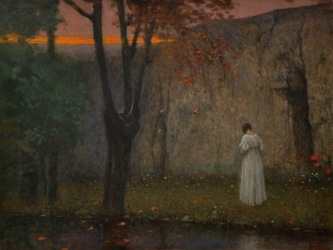 Herbstmorgen von Jakub Schikaneder