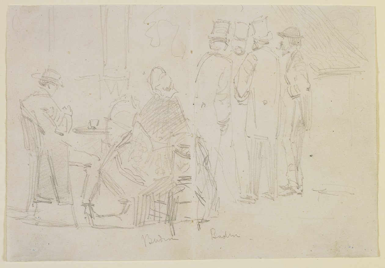 Baden-Baden, 1858 von James Abbott McNeill Whistler
