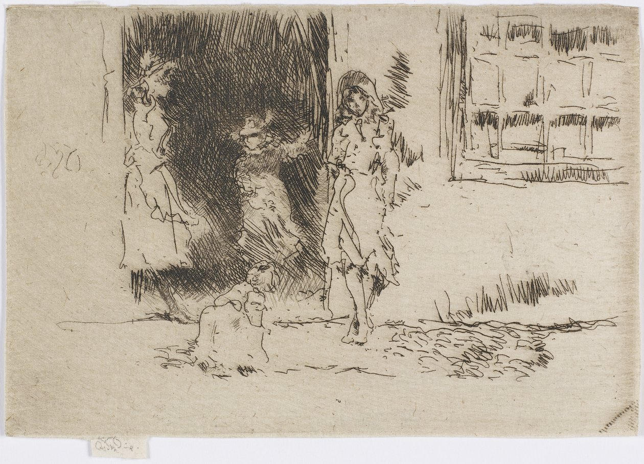 Hüttentür, ca. 1884-86 von James Abbott McNeill Whistler