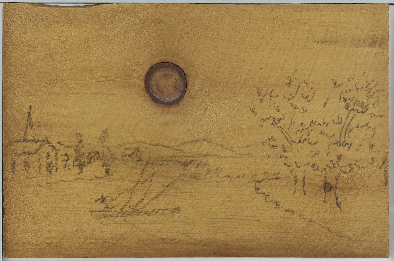 Flusslandschaft von James Abbott McNeill Whistler