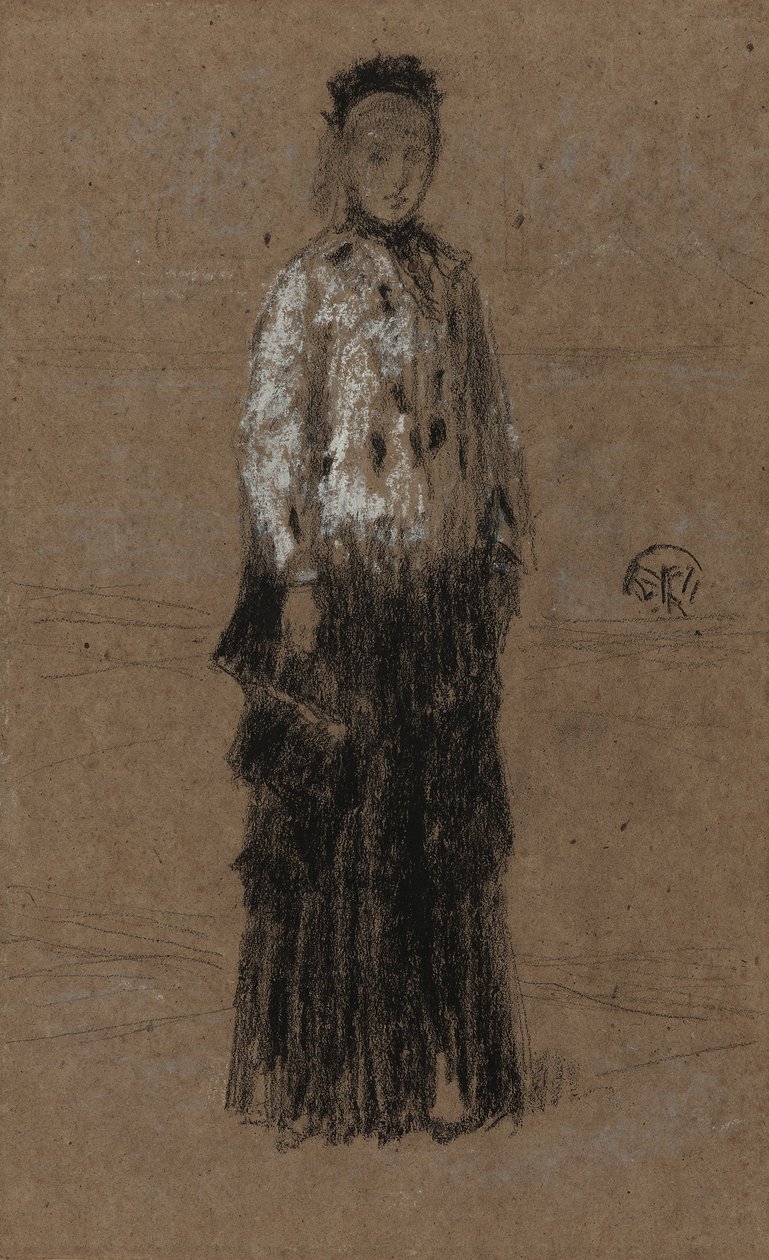 Der Hermelinmantel, 1870-73 von James Abbott McNeill Whistler