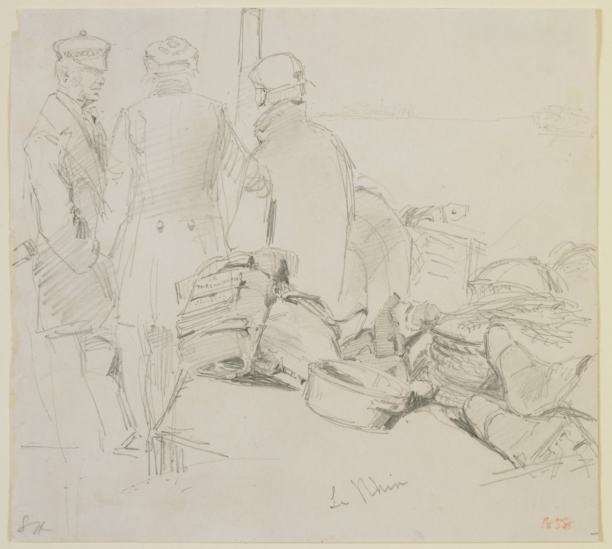 Der Rhein, 1858 von James Abbott McNeill Whistler
