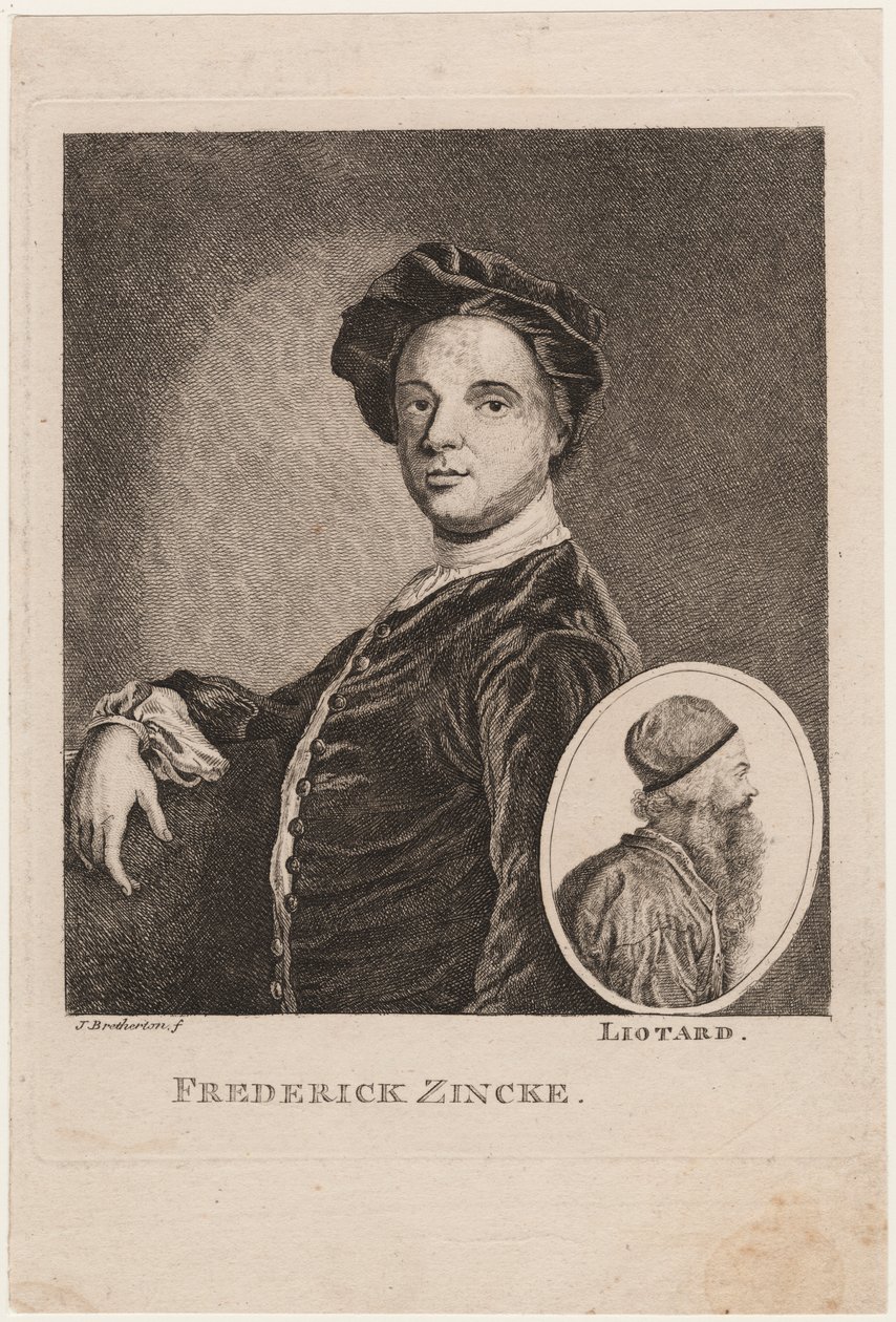 Frederick Zincke, 1762 von James Bretherton