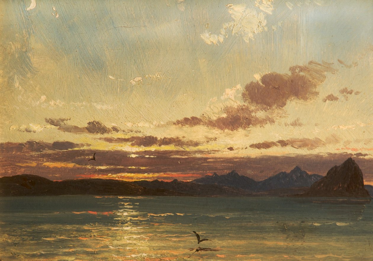 Insel Arran, ca. 1840-75 von Francis Danby