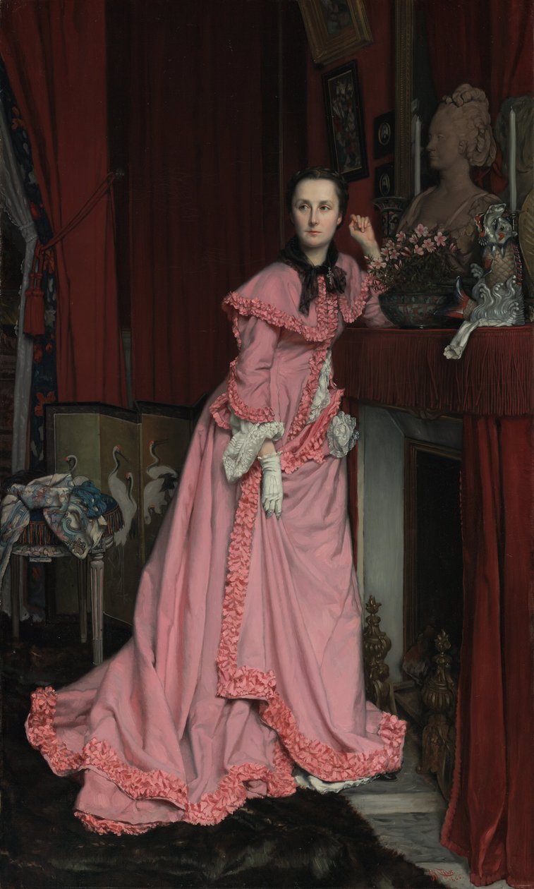 Porträt der Marquise de Miramon, geborene Thérèse Feuillant von James Jacques Joseph Tissot