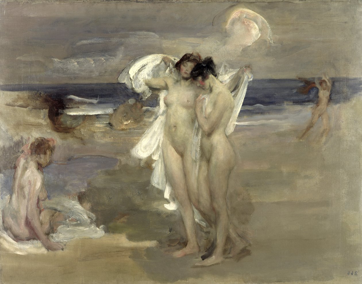 Die Badenden von James Jebusa Shannon