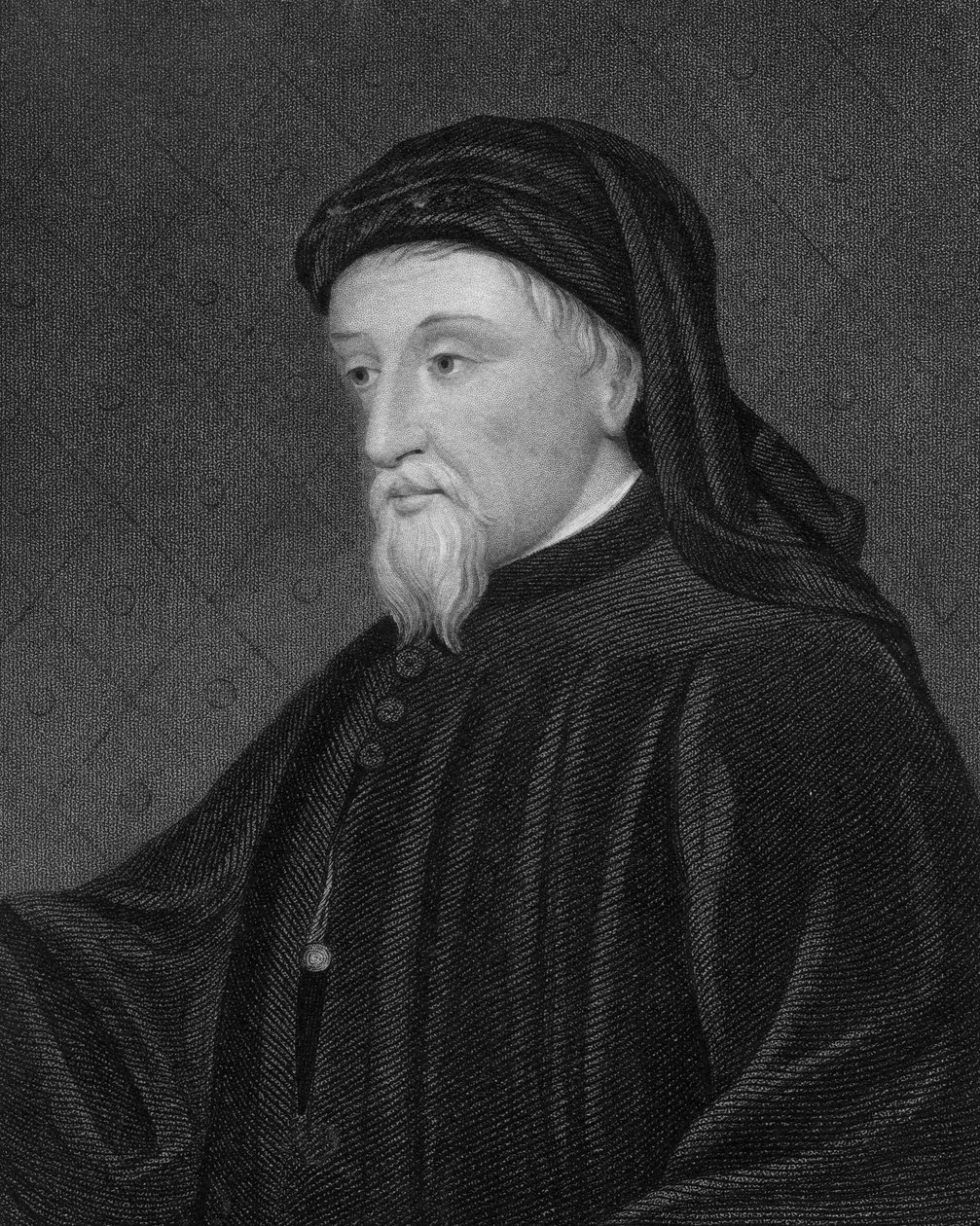 Geoffrey Chaucer, ca. 1833 von James Thomson