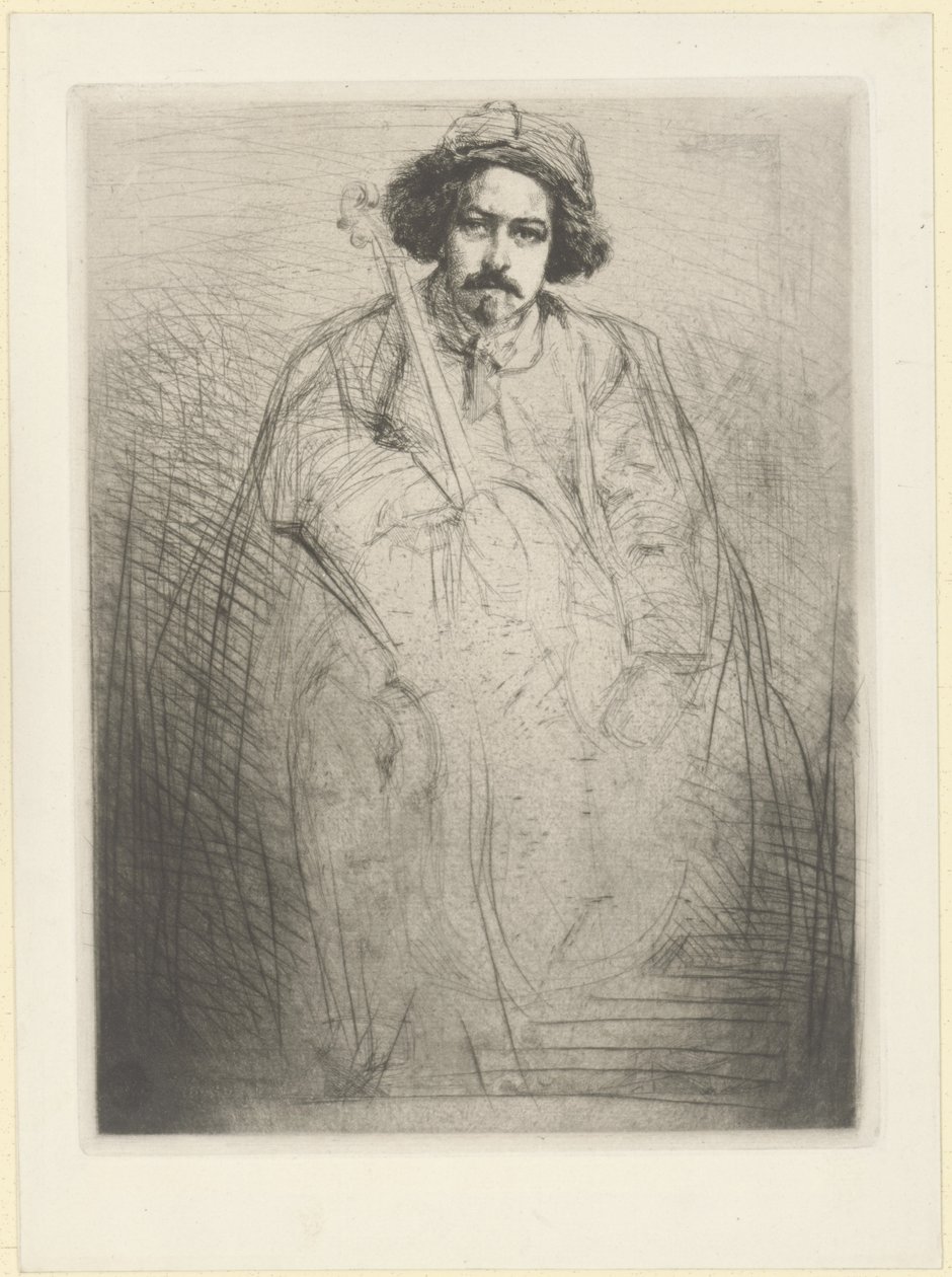 Becquet (aus der Serie „Sixteen Etchings“) von James Abbott McNeill Whistler