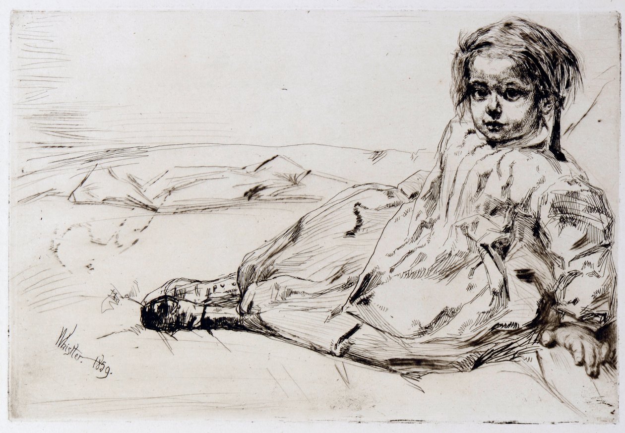 Bibi Valentin von James Abbott McNeill Whistler