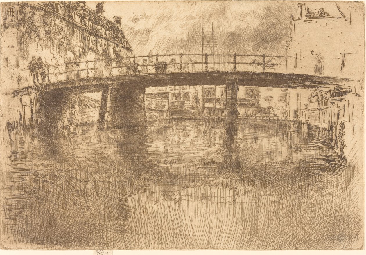 Brücke, Amsterdam, 1889 von James Abbott McNeill Whistler