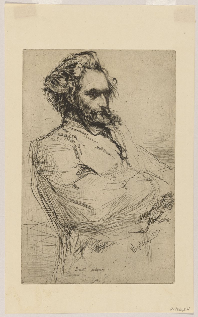 Drouet von James Abbott McNeill Whistler