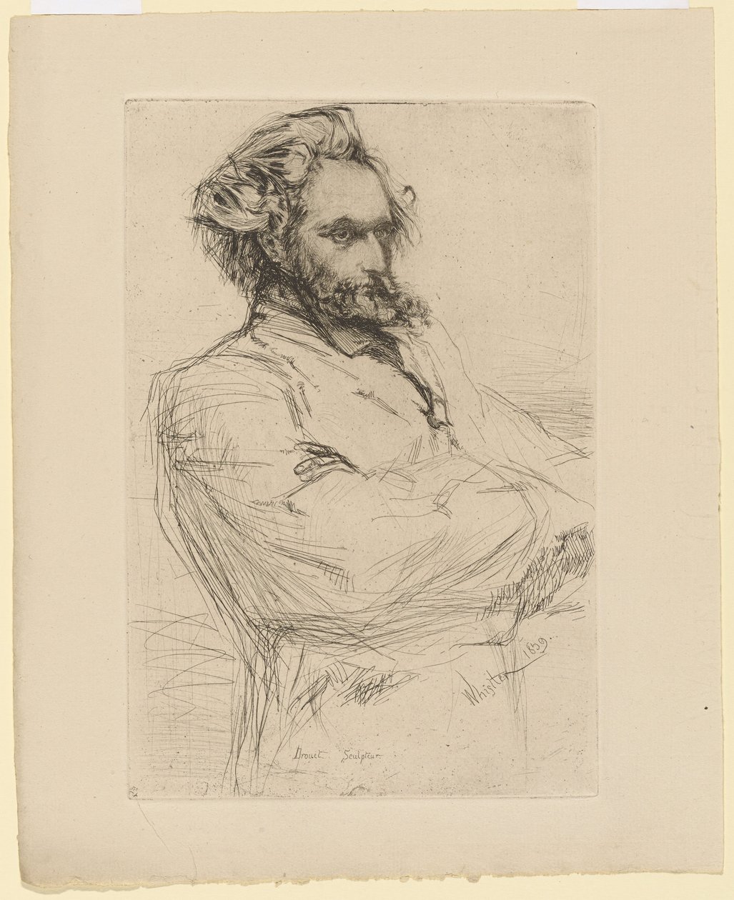 Drouet von James Abbott McNeill Whistler