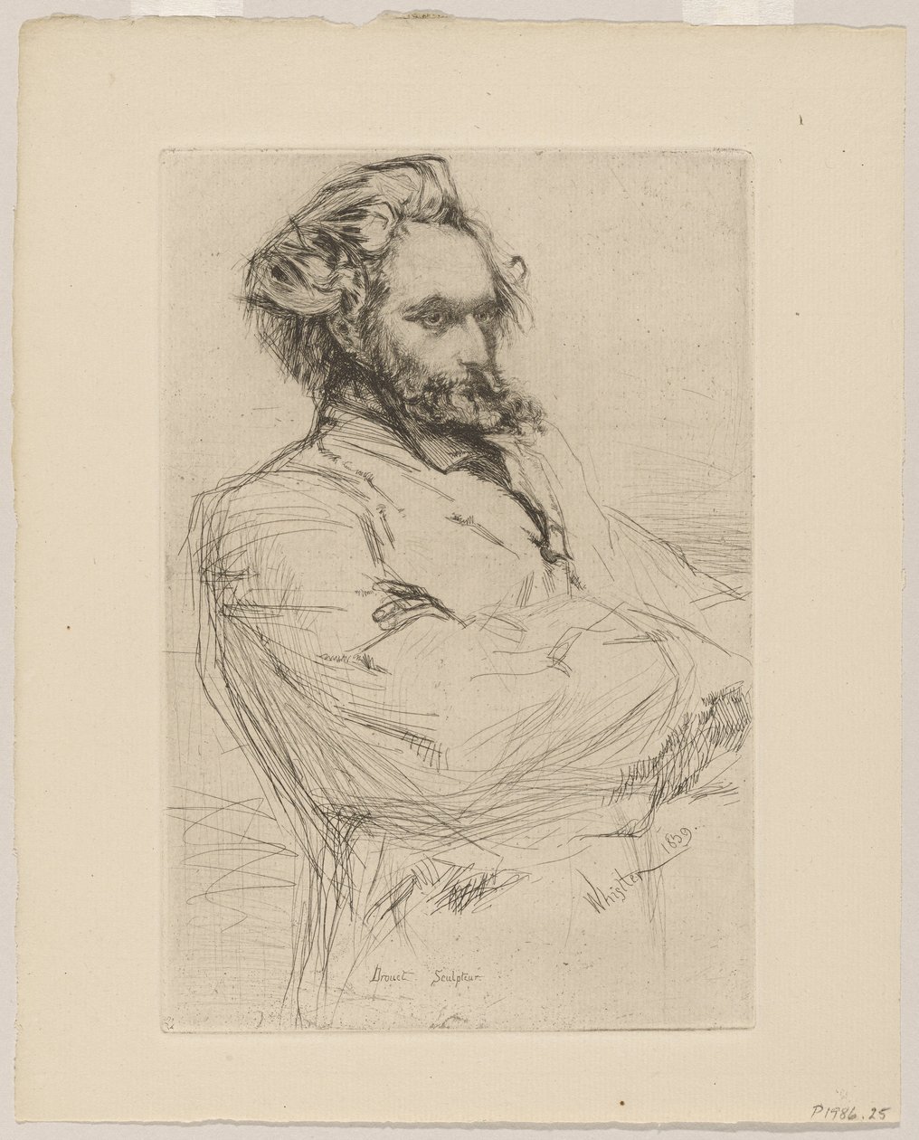 Drouet von James Abbott McNeill Whistler