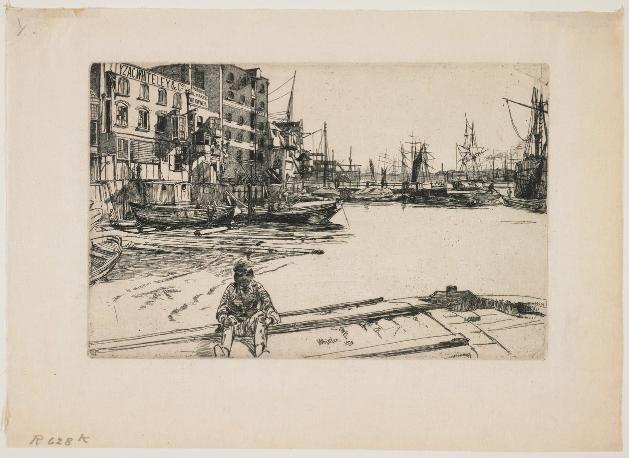 Eagle Wharf von James Abbott McNeill Whistler