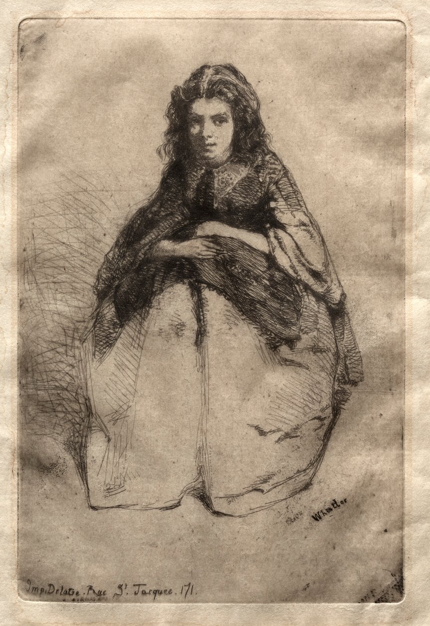 Fummette, 1858 von James Abbott McNeill Whistler