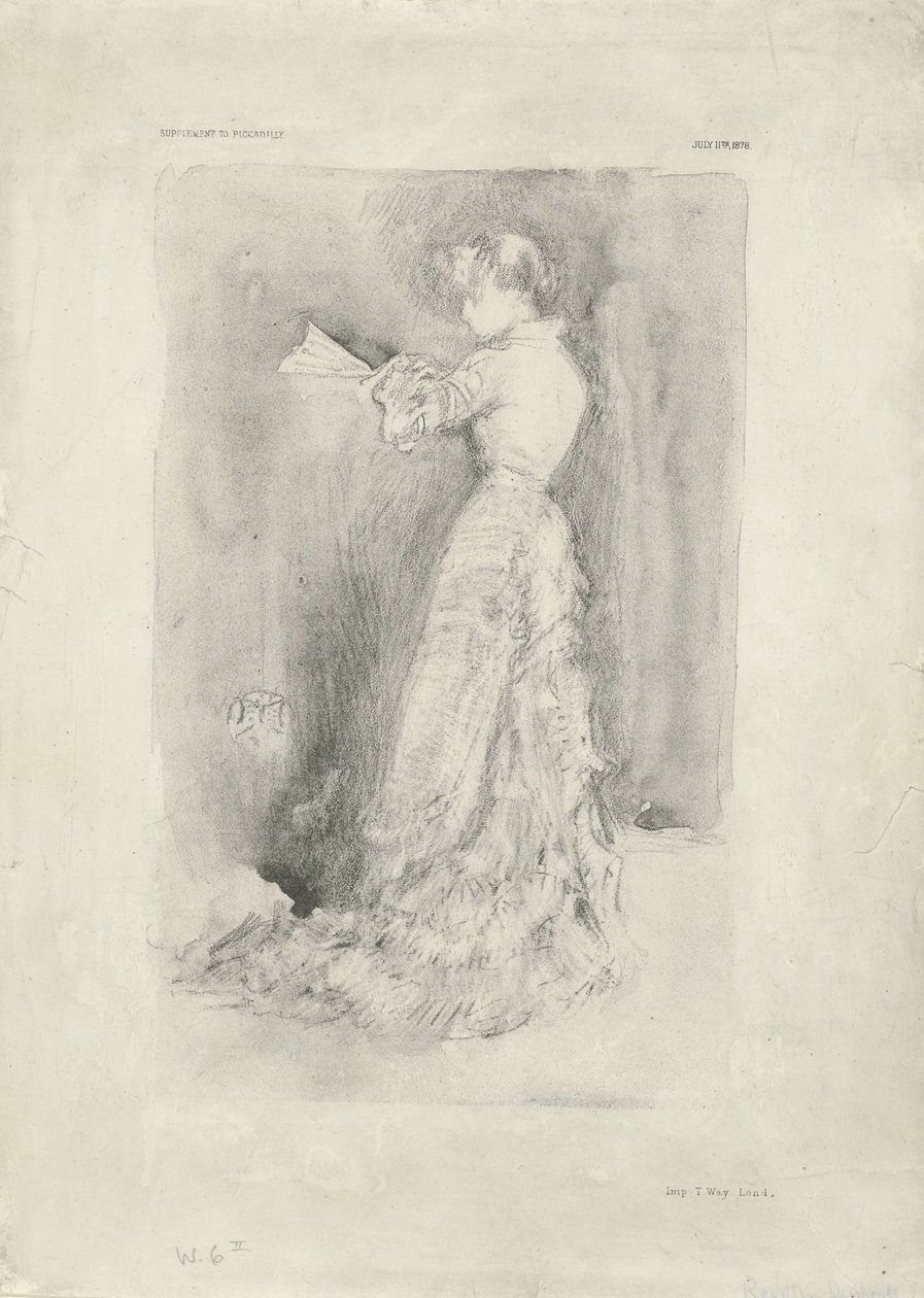 Die Toilette von James Abbott McNeill Whistler