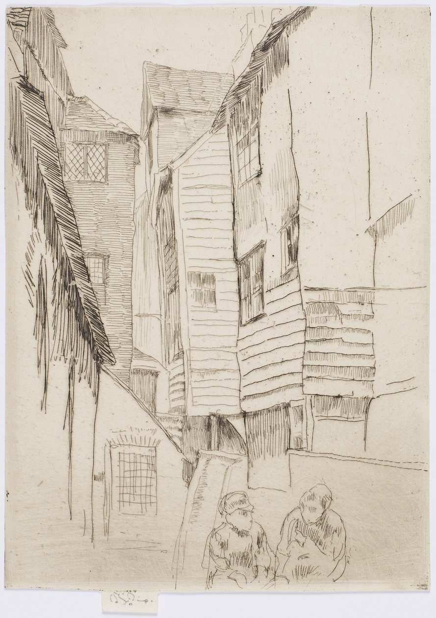 Little Smithfield, ca. 1877 von James Abbott McNeill Whistler