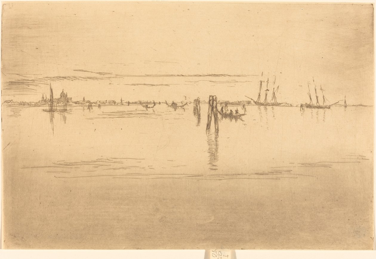Lange Lagune, 1880 von James Abbott McNeill Whistler
