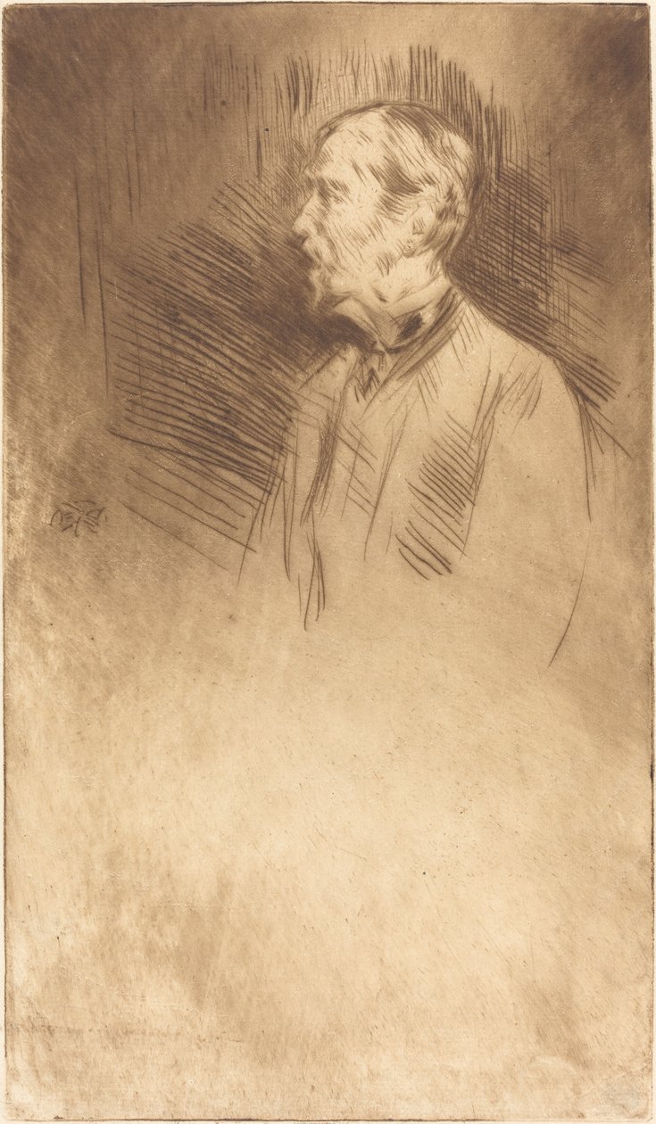 Lord Wolseley, ca. 1877 von James Abbott McNeill Whistler