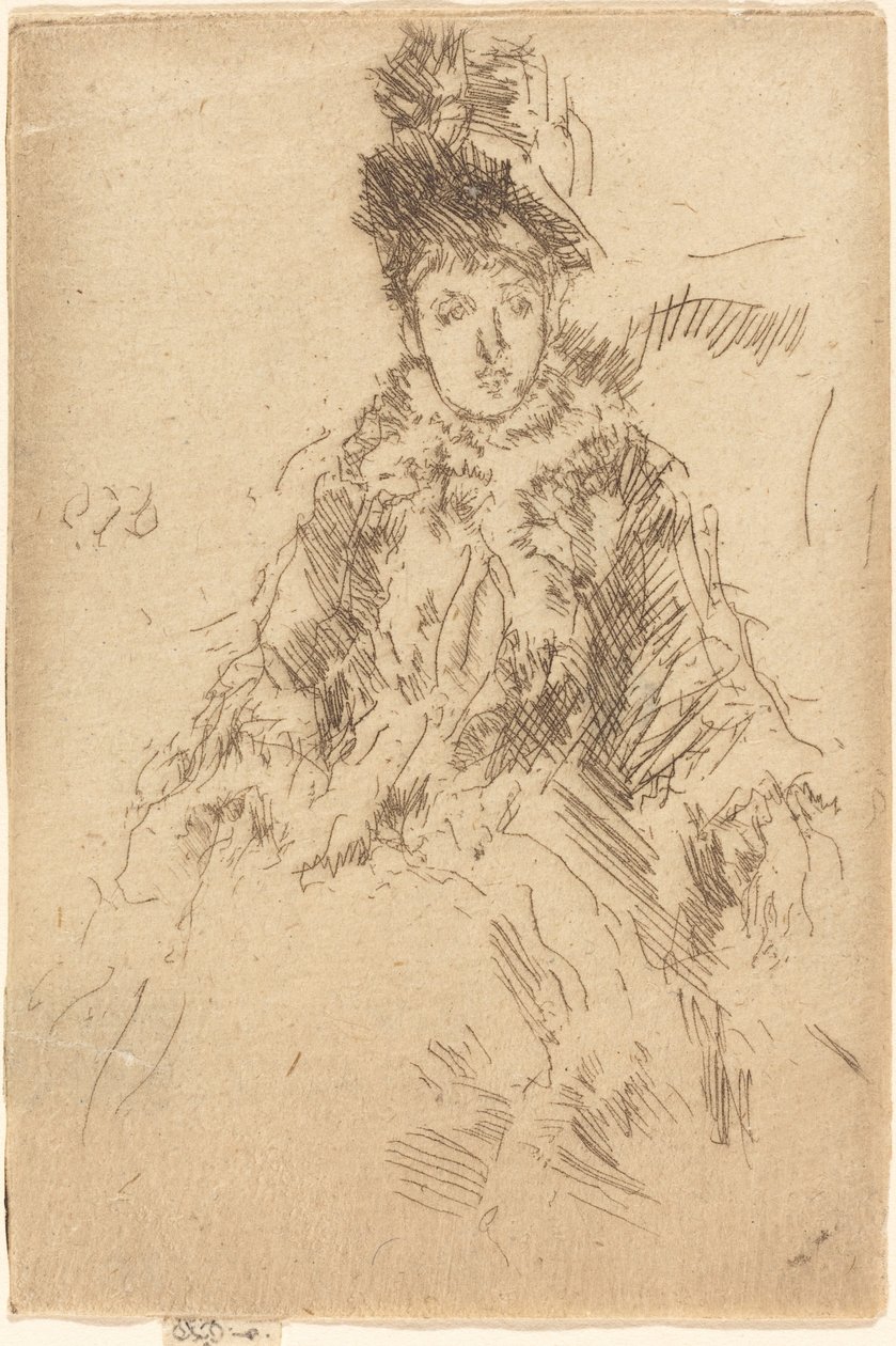 Miss Lenoir, ca. 1887 von James Abbott McNeill Whistler