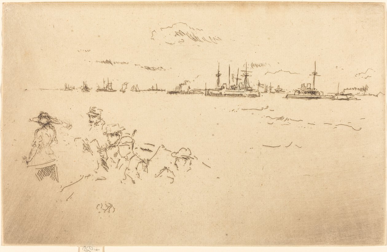 Monitore, 1887 von James Abbott McNeill Whistler